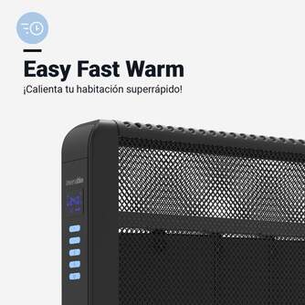 RADIADOR MICA U.BLUE 4020B UCRM9004 2000W NGR WIF