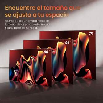 TV HISENSE 55%%%quot; 55U7NQ UHD MINILED ULED QLED 144HZ