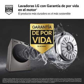 LVD. LG F4WR7010AGS 10K 1400R INOX STEAM  WIFI