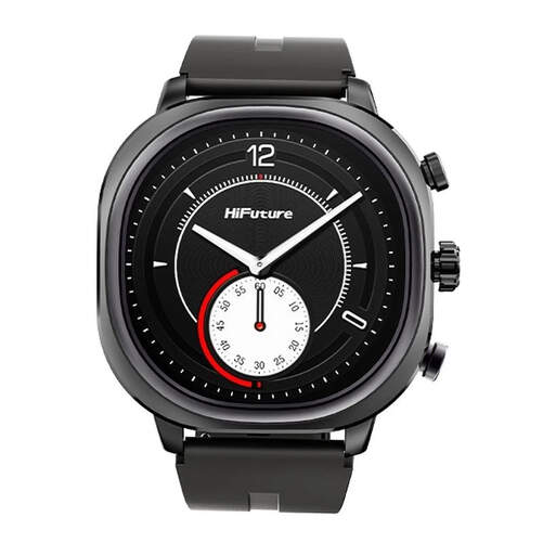Smartwatch HiFuture AIX Lite Negro - Pantalla AMOLED 1,43", seguimiento de salud, llamadas bluetooth