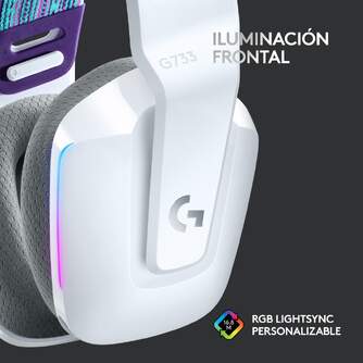 AURICULAR LOGITECH G733 BLANCO INALAMBRICO