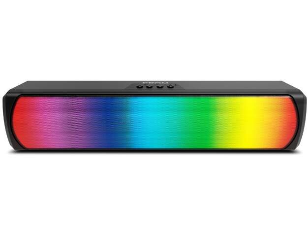 Barrasonido Krom K-Pop - RGB, Bluetooth, Jack