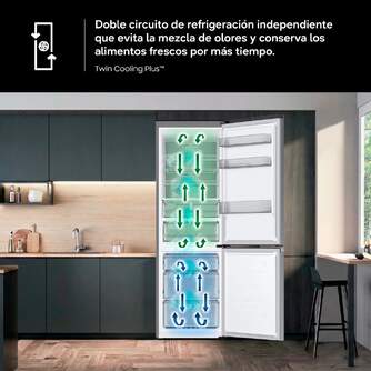 FRICOM. SAMSUNG RB38C776ASR/EF 203x60 DSP INOX