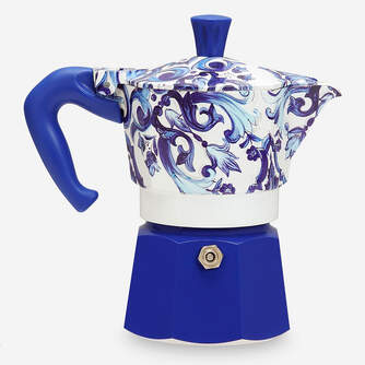 CAFET. ITALIANA BIALETTI MOKA D%%%amp;G BLU MEDIT. 3T