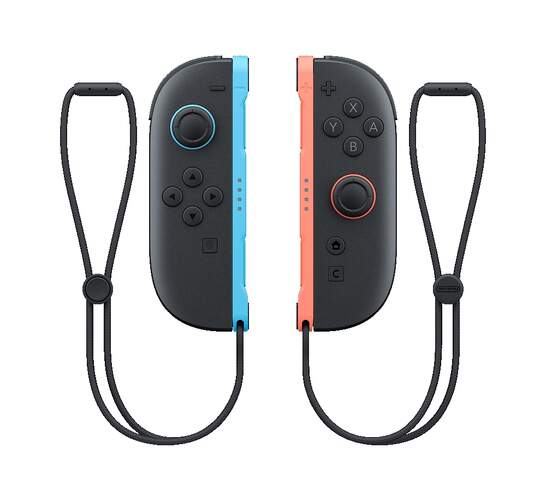 Juego de mandos Joy-Con para Nintendo Switch 2 - Color Rojo claro y Azul claro