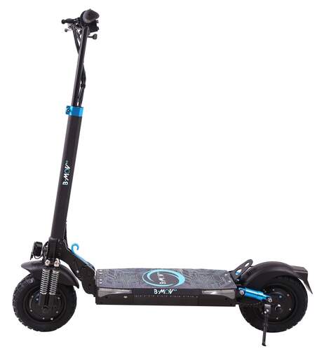 Patin el&eacute;ctrico B-MOV Cadaqu&eacute;s - 500+500 W motor doble, 50 km Aut., Ruedas 10", homologado DGT