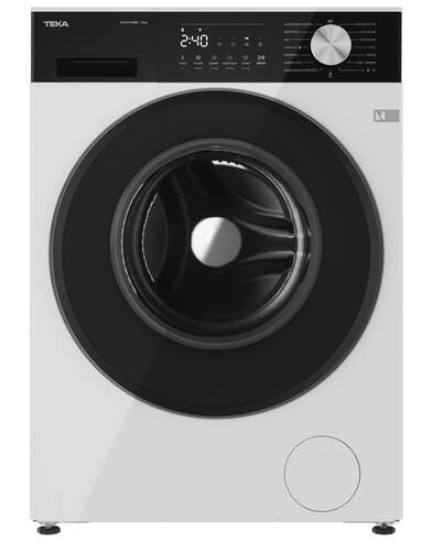 Lavadora Teka WM20941WSP - 9 kg, 1400 rpm, Clase A-10%, 15 programas, 72 dB