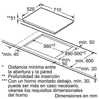 ENCIM. SIEMENS EH775LDC1E 3F IND 70CM