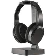 Auriculares Hama 00221848 TV diadema, negro, 2.4 GHz, Bluetooth 5.3, 10m alcance,  est. carga