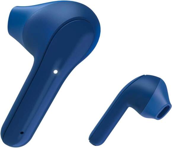 Auriculares Hama Freedom Light Azul - Batería 7h, Bluetooth, Micro, Asistentes Voz, Sensor Táctil