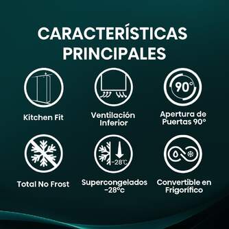 CONG.VER HISENSE FT3K310SEWE 186x60 NF 312L KFIT