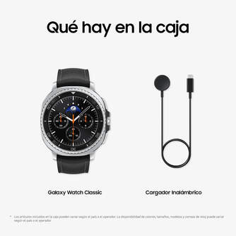 SMARTWATCH SAMSUNG GALAXY WATCH 8 CLAS 46MM NEGRO