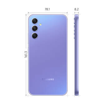 SMARTPHONE SAMSUNG A34 5G 6/128 6,6%%%quot; LIGHT VIOLET