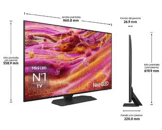 TV SAMSUNG 50%%%quot; TQ50QN90F UHD NEOQLED SMARTTV 165HZ