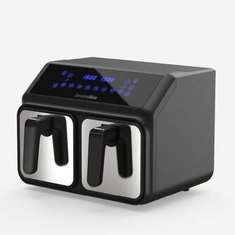 FREIDORA AIRE U.BLUE 6008DB DOBLE DIG 2X4=8LTS