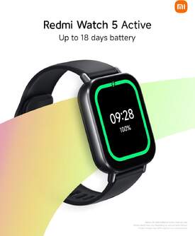 SMARTWATCH XIAOMI REDMI WATCH 5 ACTIVE MID. BLACK