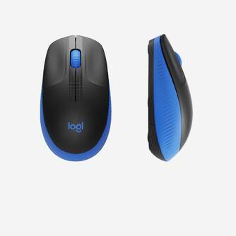 RATON LOGITECH M190 INALAMBRICO AZUL AMBIDIESTRO