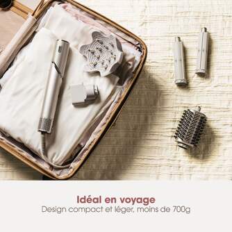 SECADOR SHARK HD446SLEU 5EN1 1400W CHAMPGNE