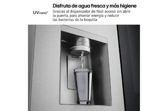 FRI. LG GMF961PY3E 180x91 4P 645L INOX INSTAVIEW