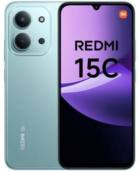 SMARTPHONE REDMI 15C 5G NFC 4/128 6,9%%%quot; MINT GREEN