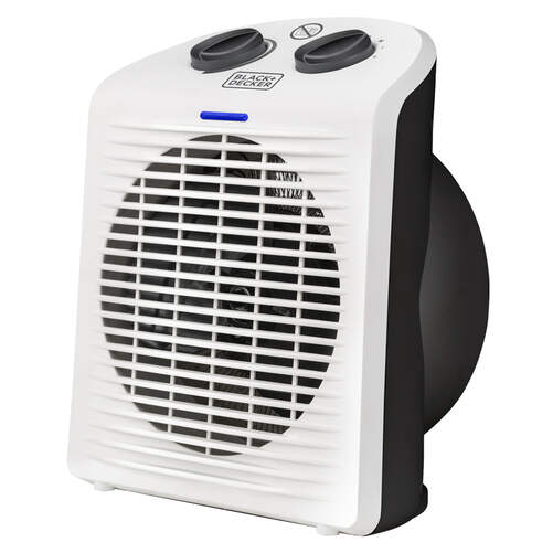 Calefactor Black&Decker BXSH2000 - 2000W, 2 Potencias, Modo Ventilación, Limitador Térmico