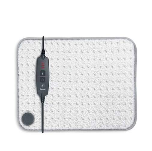 Almohadilla El&eacute;ctrica Beurer HK43 - 100 W, 33x44 cm, 3 Temperaturas, Lavable, Blanco