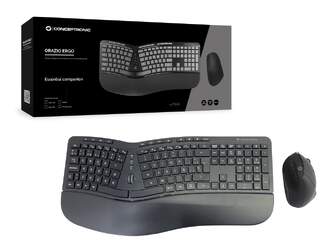 COMBO CONCEPTRONIC TECLADO WIRELESS  RATON ERGONI