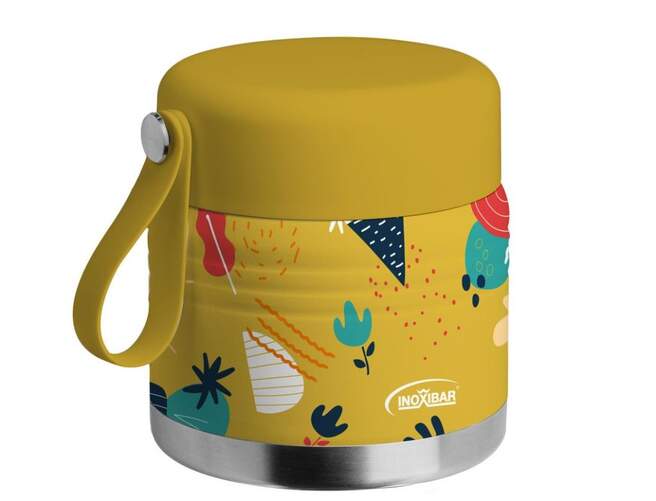 Termo Inoxibar 61126 Kids - Doble pared aislante, cierre hermético, 750 ml de capacidad