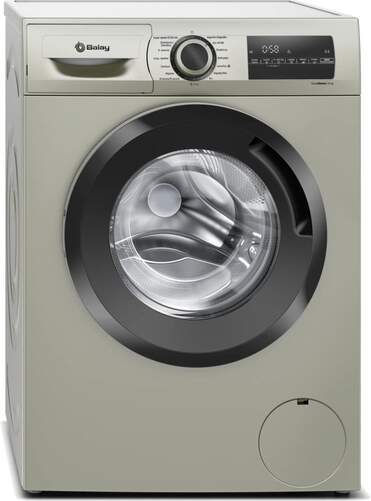 Lavadora Balay 3TS984XE - 8kg, Clase B, 1200r, 14 Progr, EcoSilence, ActiveWater, SpeedPerfect, Gris