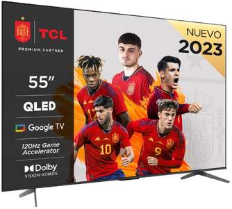TV TCL 55%%%quot; 55C649 UHD QLED GOOGLETV GAME MASTER