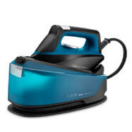 Centro Planchado Ufesa Absolute - Golpe de vapor 290 g/min, 6,5 Bares, 1,2 L, 2400 W, Negro, Azul