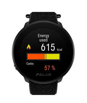 SMARTWATCH POLAR UNITE BLACK HOOK %%%amp; LOOP