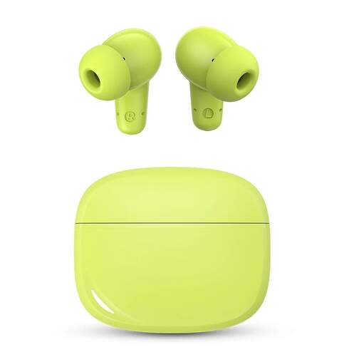Auriculares SPC 4630Y Boost Buds Magnetic Lime - 400mAh 30h autonom&iacute;a con estuche de carga, IPX4