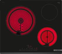 Placa Vitrocer&aacute;mica Bosch PKK631FP8E - 3 Zonas (1 de 28cm), 60cm, DirectSelect, 17 Niveles, 5750W