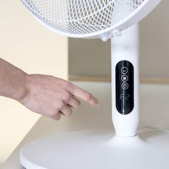 VENTILADOR PIE TAURUS ICE BRISE 40CM 3EN1 BCO TIMR