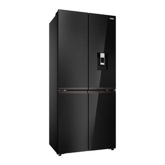 FRI. HAIER HCKR7819DWGB 190x83 4P NF CRISTAL NEGRO