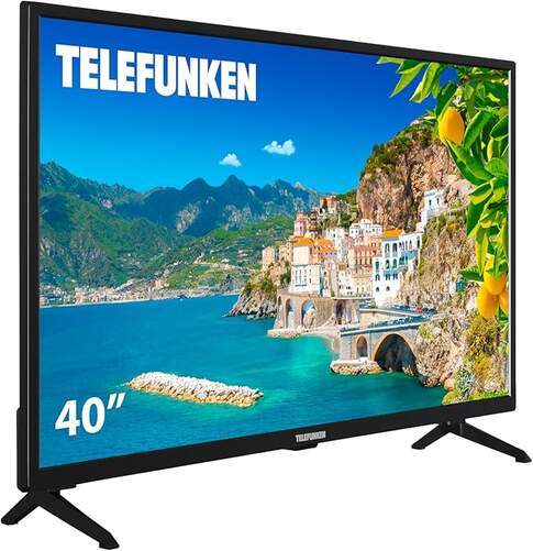 TV Telefunken 40" 40DTF825 - 4K, Full HD, DLED, Dolby Digital Plus, HDR10