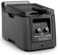 Freidora Tefal FR600810 Clear Duo - 3,5 L, Ventana, 2000 W, 150&ordm; C a 190&ordm; C, Negro