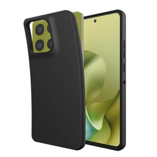 Funda JiC para Motorola Moto G86 - Negra, TPU resistente a golpes y rayones