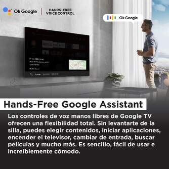 TV TCL 50%%%quot; 50C805 UHD MINILED QLED GOOGLETV 144HZ