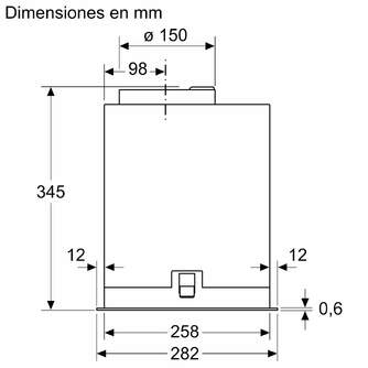CAMP. BALAY 3BF377EX 70CM INOX
