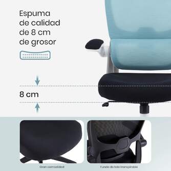 SILLA DE OFICINA WOXTER ERGO BLUE  