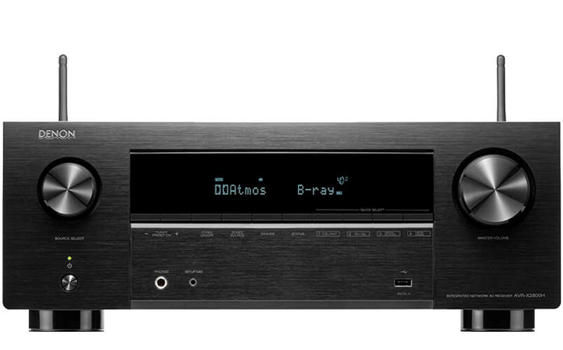 Receptor Denon AVC-X2800H Negro