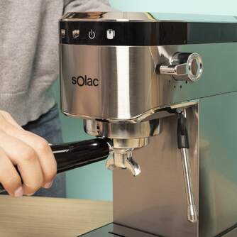 CAFET. SOLAC CE4525 SLIM INOX 1350W 20B VAPORIZA