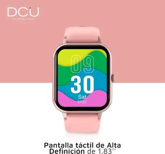 SMARTWATCH DCU CURVED GLASS PRO ROSA