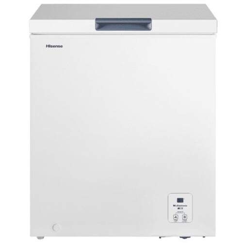 Congelador Horizontal Hisense FT184D4AWYE - Clase E,  854x625x575 mm, 142 litros, blanco