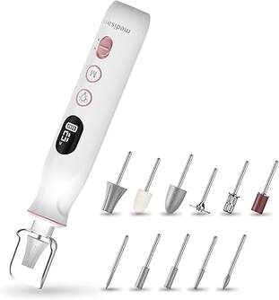 SET MANICURA MEDISANA MP940 LCD 10ACC BAT.LITIO