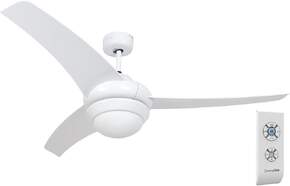 Ventilador Techo Universal Blue Mistral 3052 - Motor 60W, Diámetro 132cm, Luz LED, Mando, Blanco