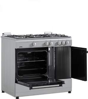 COCI. ARTICA AKF9060IX INOX 90x60 5F WOK