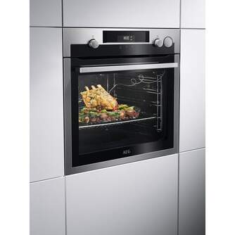 Horno AEG BSE577321M Vapor | A+, SteamCrisp, Pirolítico